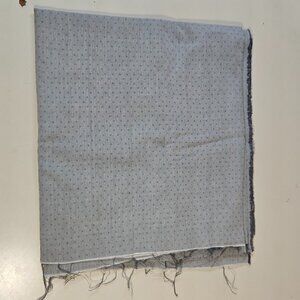 Blue-Grey Quilting Cotton with Diagonal Hash Pattern 1 -1/4 Yard